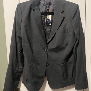 Brooks Brothers Suiting Blazer Dark Gray NWT Size 14